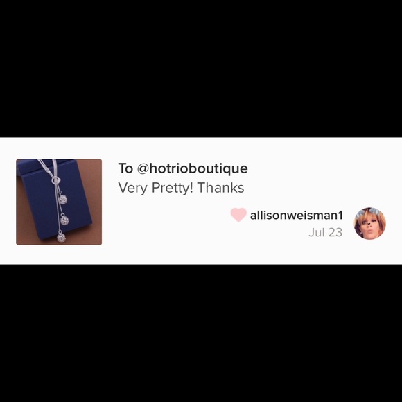 Celebration ♡ Silver Layered Necklace - Picture 8 of 9